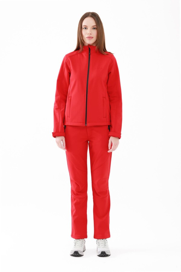 2AS Splint Kadın Softshell Mont Kırmızı - 2AS (1)