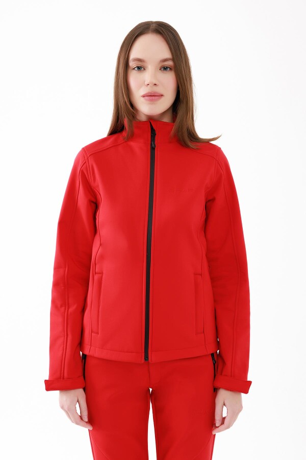 2AS Splint Kadın Softshell Mont Kırmızı - 2AS