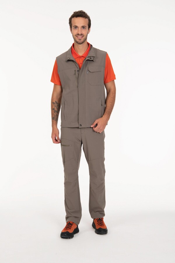 2AS Stobia Erkek Yelek Açık Gri - 2AS