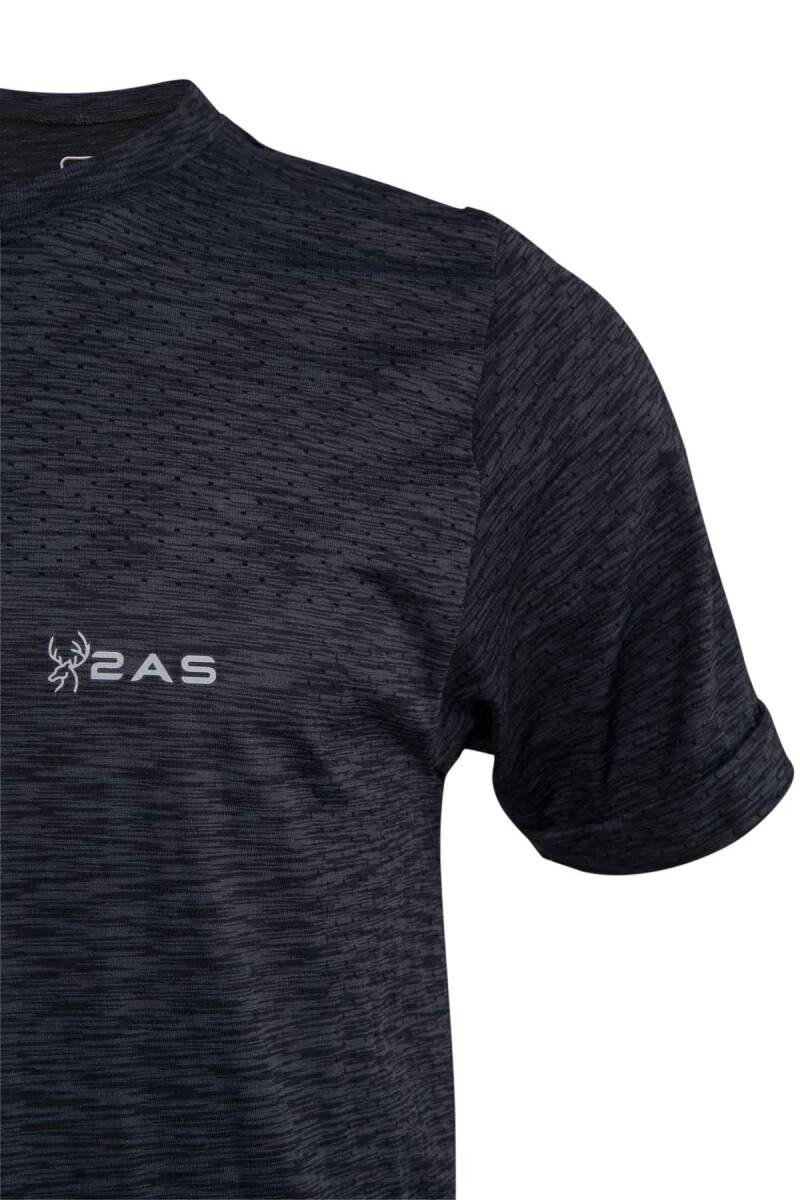 2AS Talent Seamless T-Shirt Siyah - 3