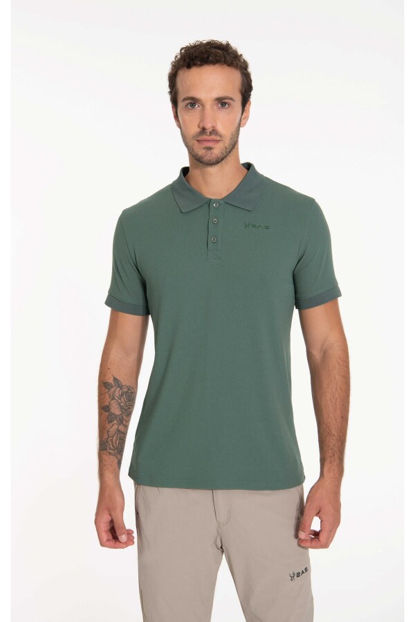 2AS Teal Polo Yaka Erkek Tişört Yeşil - 2AS (1)