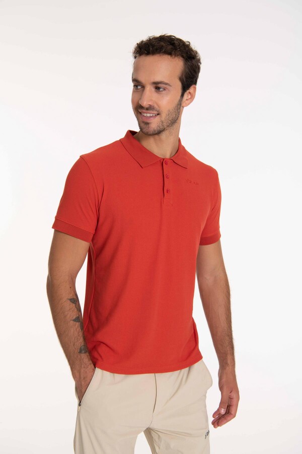 2AS Teal Polo Yaka Erkek Tişört Kırmızı - 2AS (1)