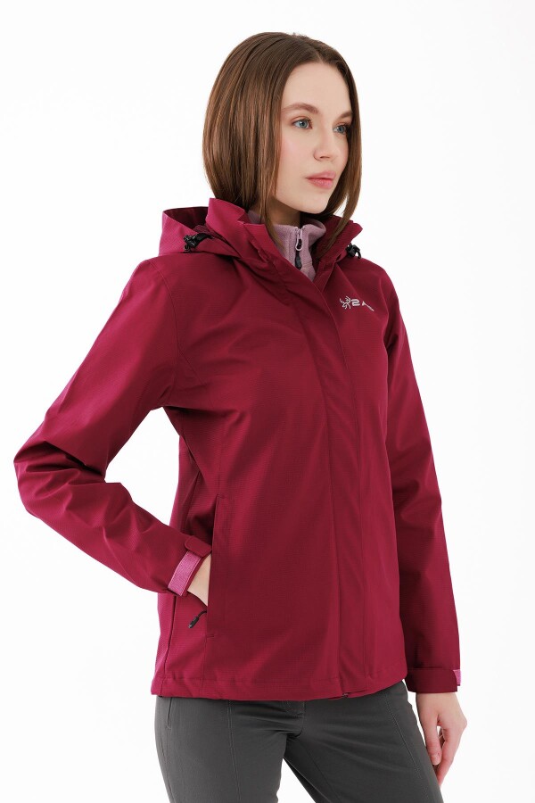 2AS Tinker III.Kadın Yağmurluk Vişne - 2AS (1)