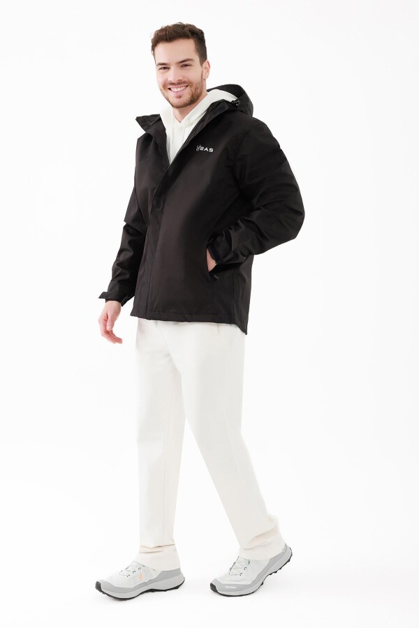 2AS Tipas III Erkek Yağmurluk Mont Siyah - 2AS (1)