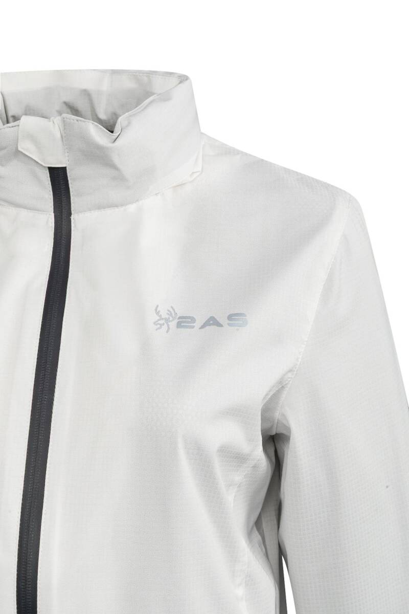 2AS Trial Kadın Yağmurluk Kırık Beyaz - 3