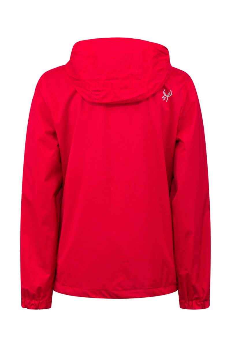 2AS Trial Kadın Yağmurluk Kırmızı - 5