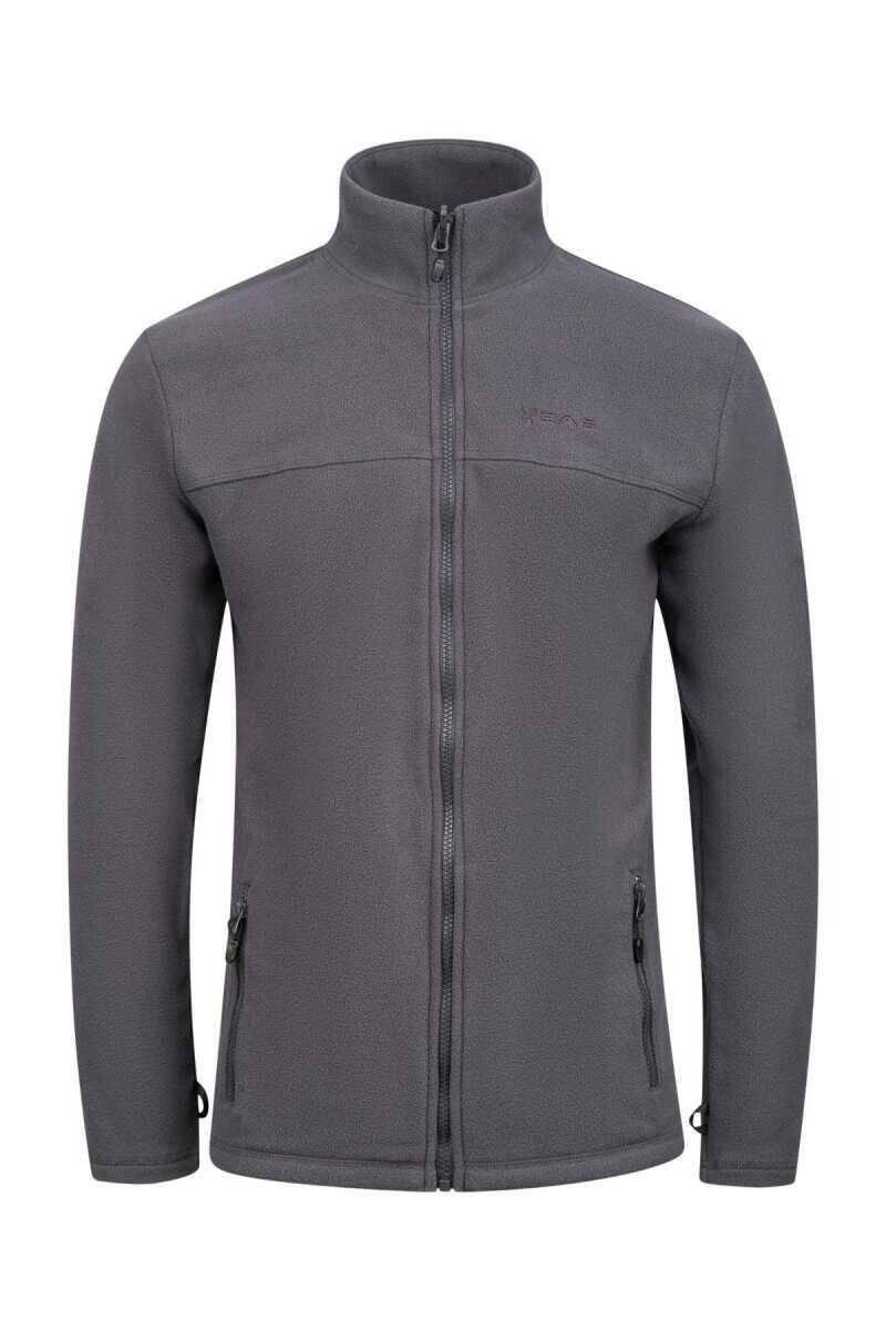 2as Utah Erkek Tam Fermuarlı Polar Antrasit - 1