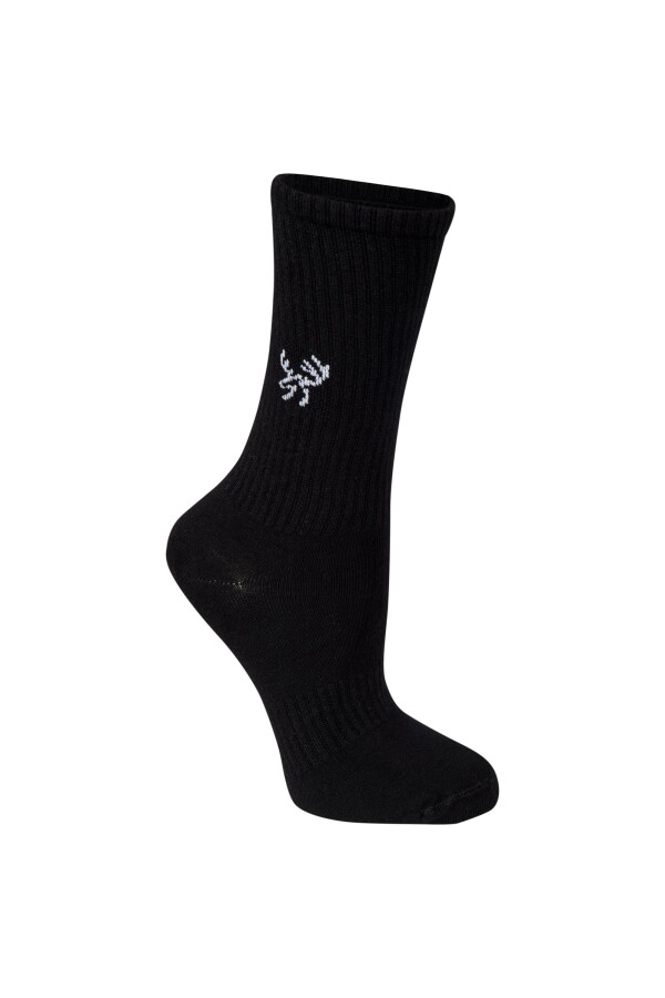 2AS Uzun Bambu Spor Çorap Siyah - 2AS