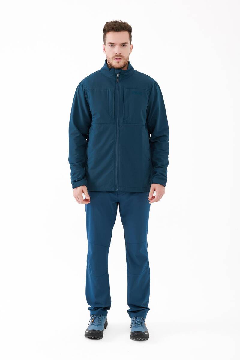 2AS Walker Merino Yünlü Erkek Ceket Lacivert - 3