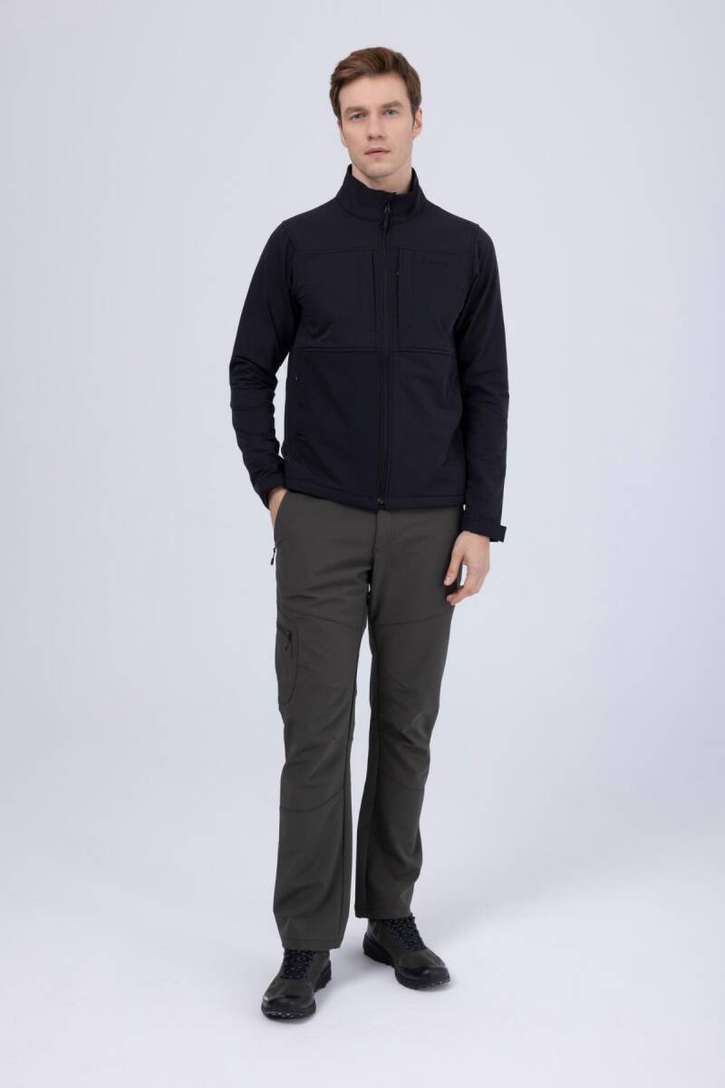 2AS Walker Merino Yünlü Erkek Ceket Siyah - 1