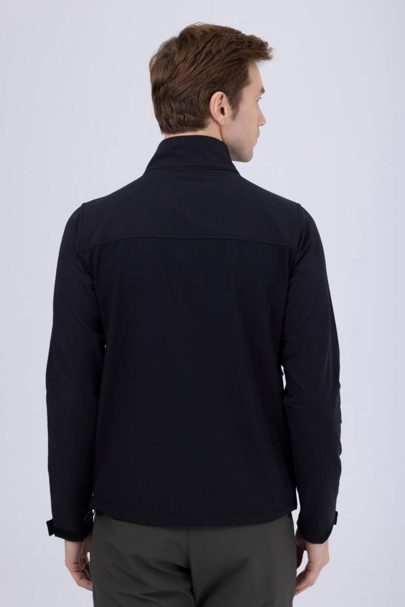 2AS Walker Merino Yünlü Erkek Ceket Siyah - 3