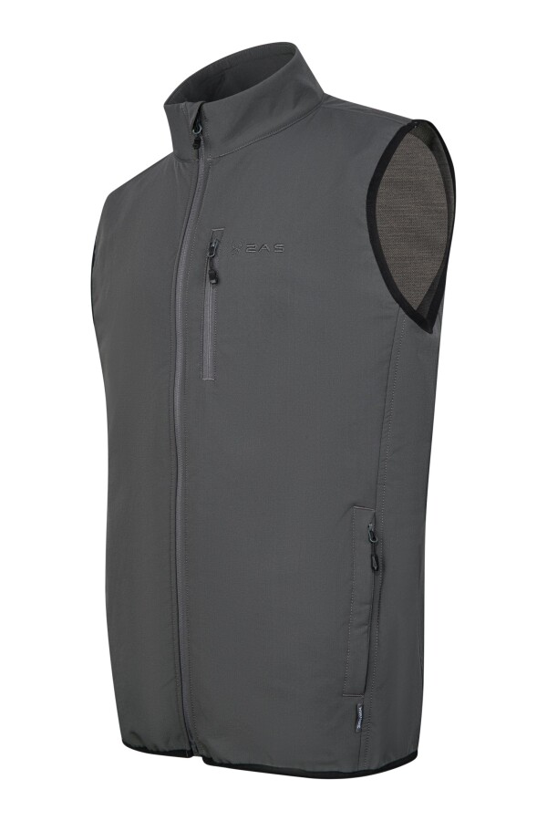 2AS Wayne Merino Yünlü Unisex Yelek Antrasit - 2AS (1)