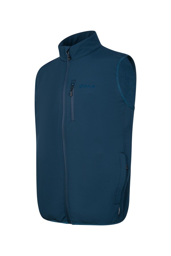 2AS Wayne Merino Yünlü Unisex Yelek Lacivert - 2AS (1)