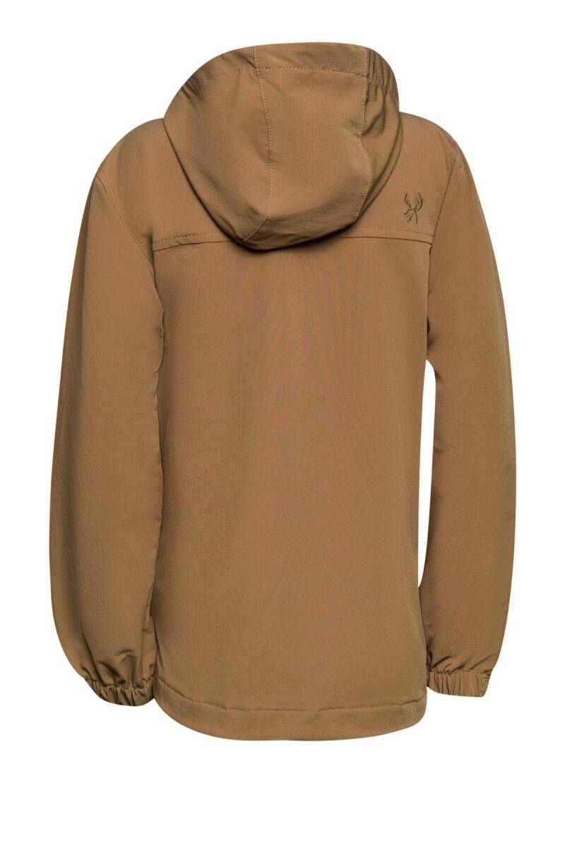 2AS Wolf Çocuk Yünlü Mont Kahve - 5