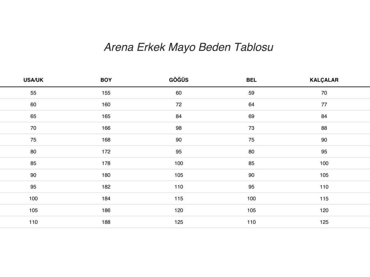 Arena Fingerp Print Erkek Mayo Şort - 3