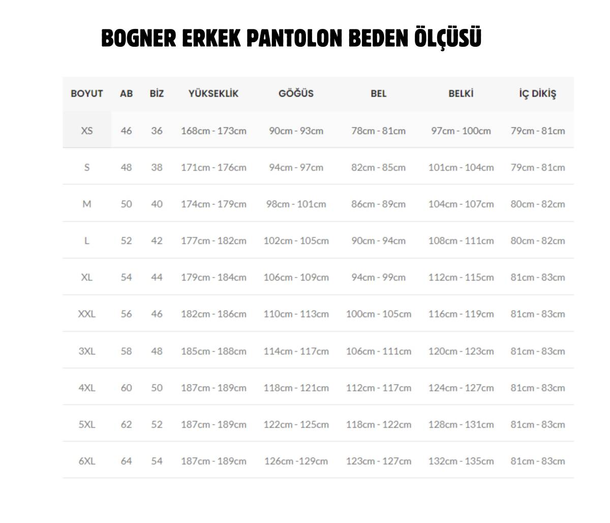 Bogner Curt Erkek Kayak Pantolon Siyah - 3