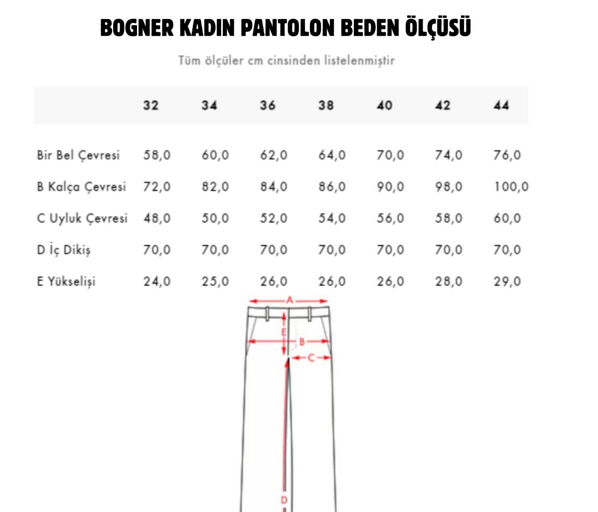 Bogner Elaine Kadın Kayak Pantolon Gri - 7