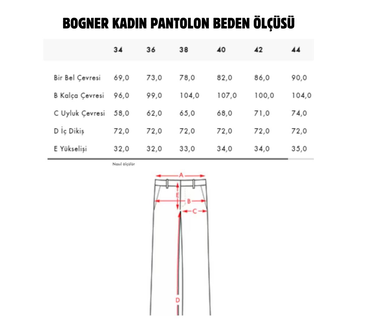 Bogner Fraenzi Kadın Kayak Pantolonu Bej - 7