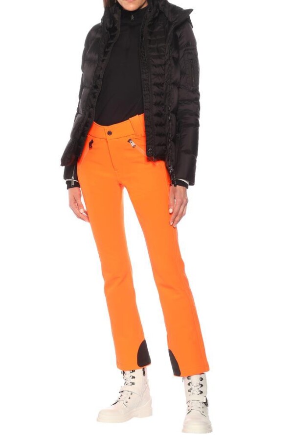 Bogner Haze Kadın Kayak Pantolonu Turuncu - BOGNER