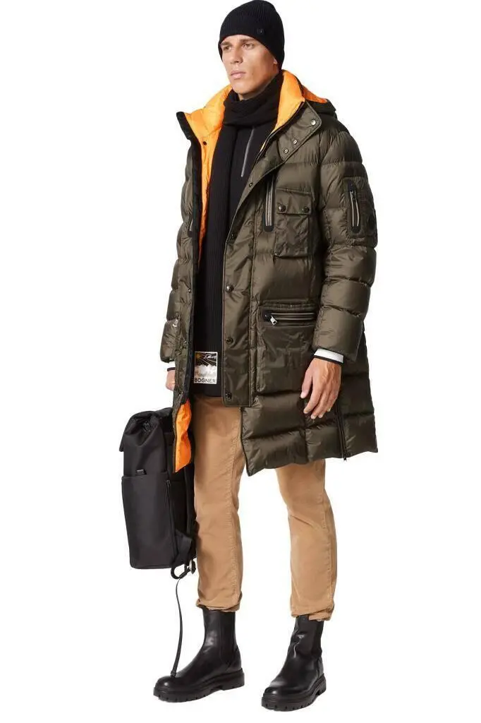Bogner Jered-D Erkek Mont Yeşil - 7