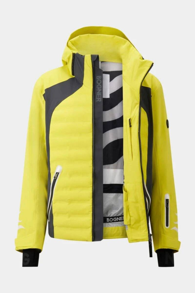 Bogner Jorik-DT Down Erkek Kayak Montu Sarı - 7