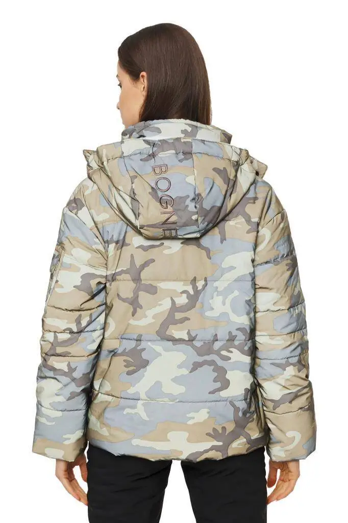 Bogner Lora Kadın Mont Kamuflaj - 5