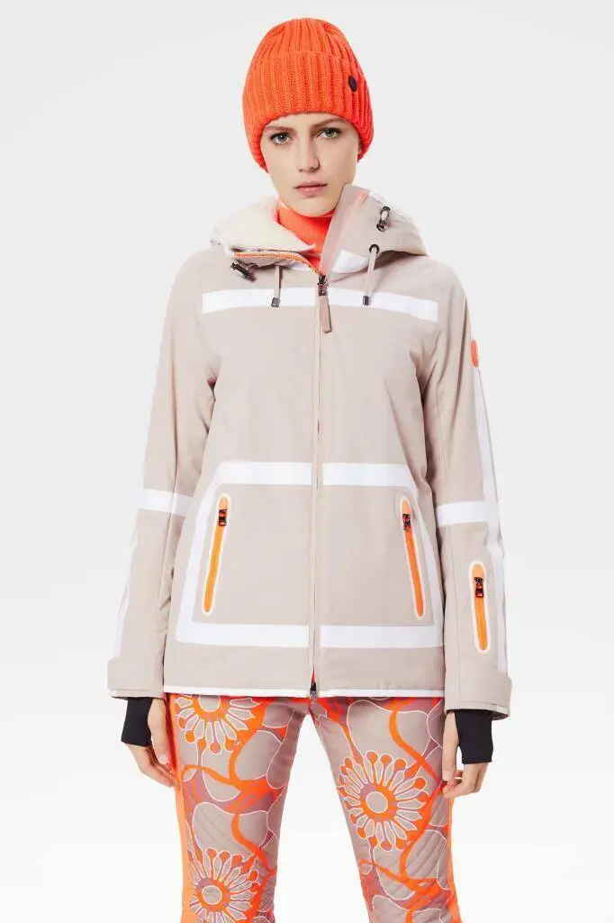 Bogner Maddy-T Kadın Kayak Mont Bej - 5