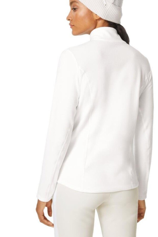 Bogner Madita Yarım Fermuarlı Kadın Sweatshirt Beyaz - BOGNER (1)