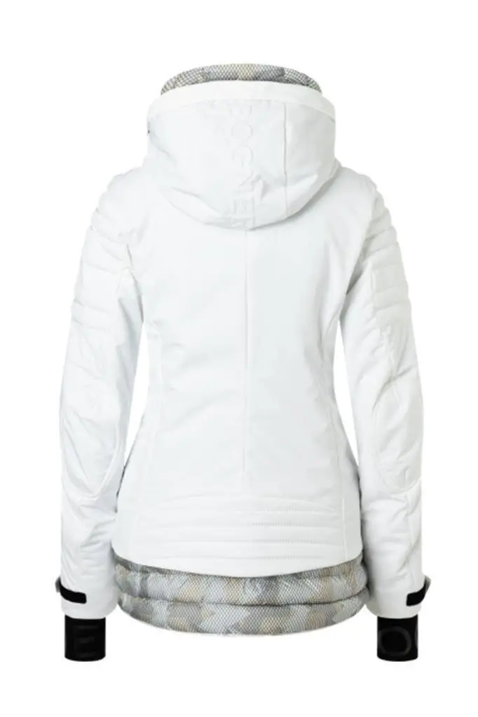 Bogner Micela-T Kadın Kayak Mont Beyaz - 2