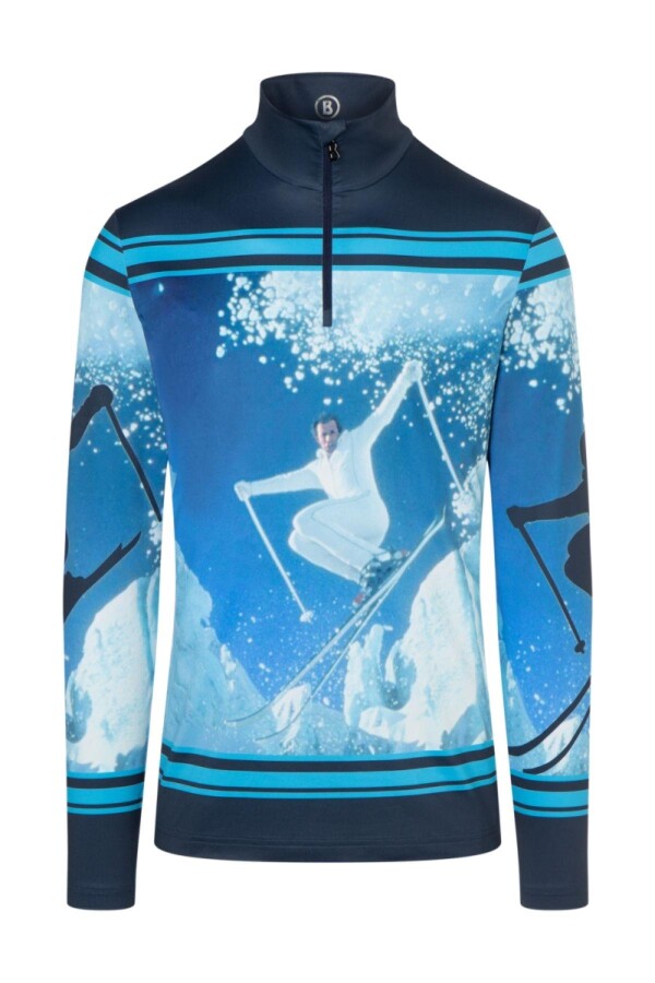 Bogner Vertı Erkek Sweatshırt Mavi - BOGNER