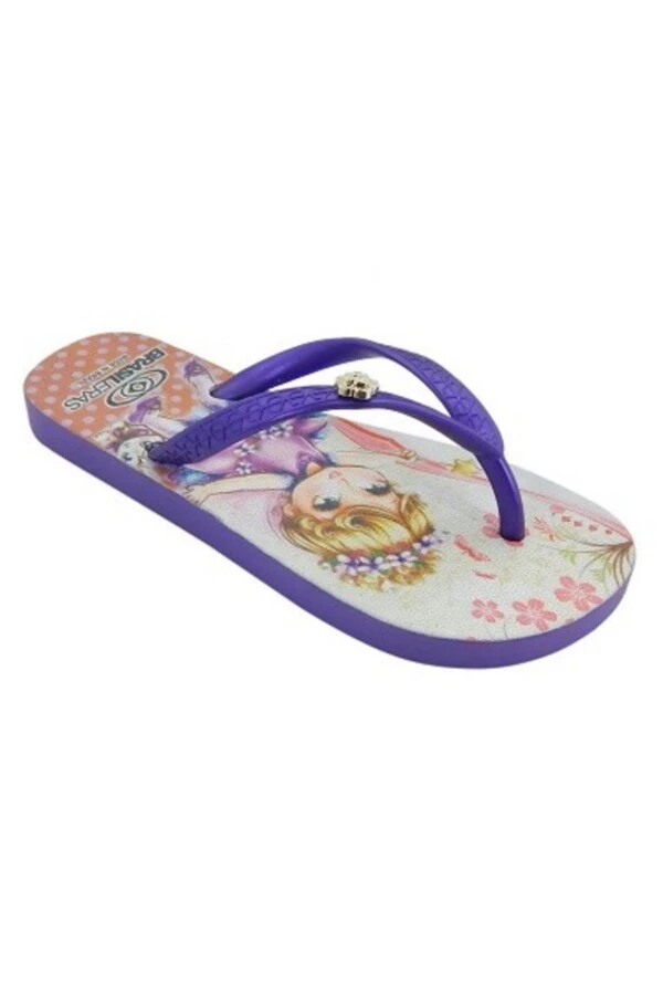 Brasileras Printed Çocuk Terlik 27-34 