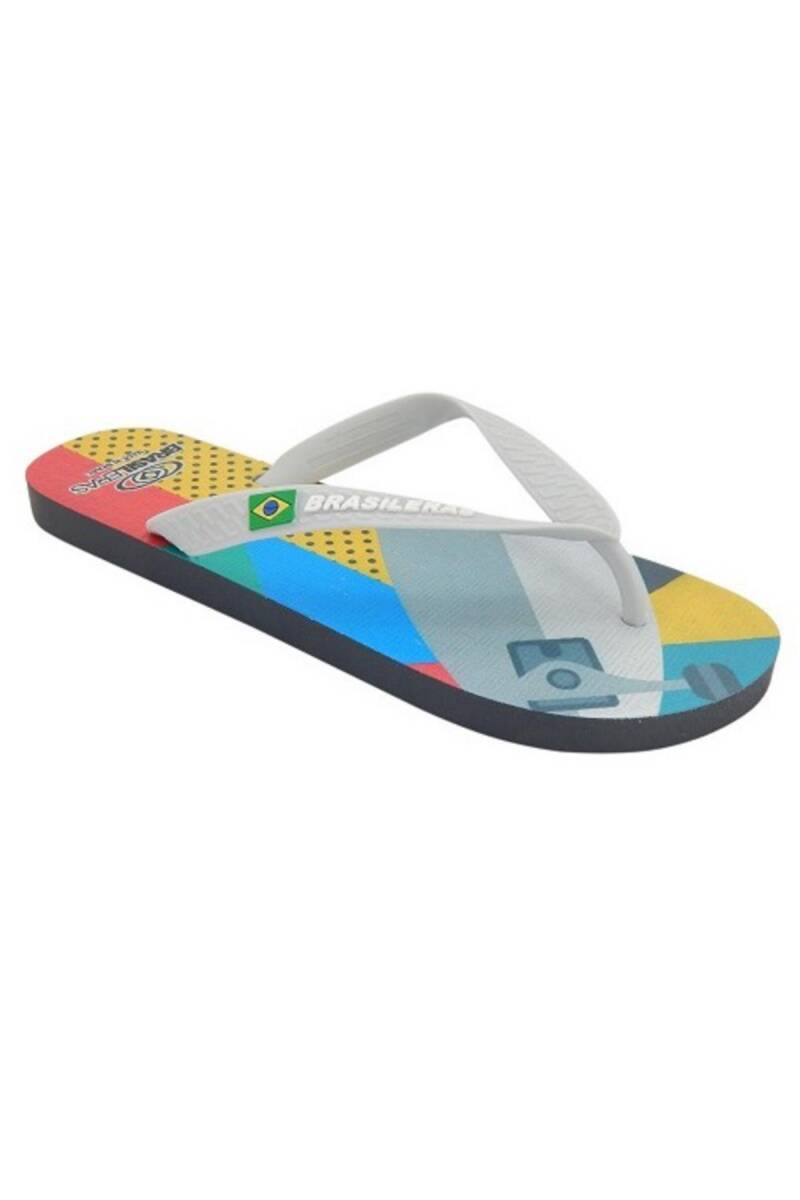 Brasileras Printed Erkek Terlik 39-46 - 2