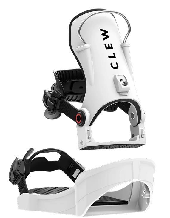 Clew Independence White Snowboard Bağlama - 4