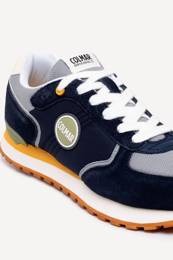 Colmar Travıs Block Gray Navy Mossgreen Erkek Ayakkabı - COLMAR (1)
