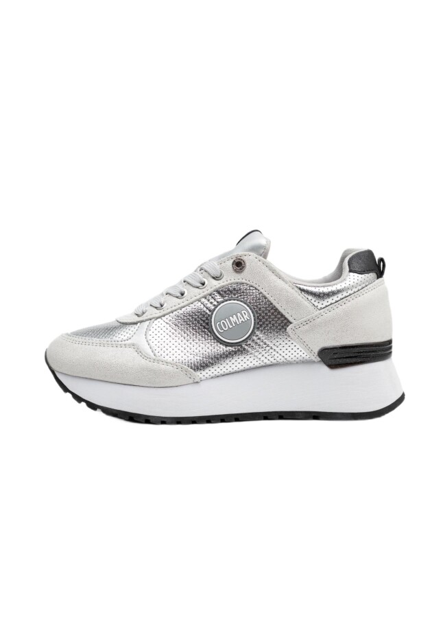 Colmar Travis Punk High Outsole Kadın Sneakers Gri 