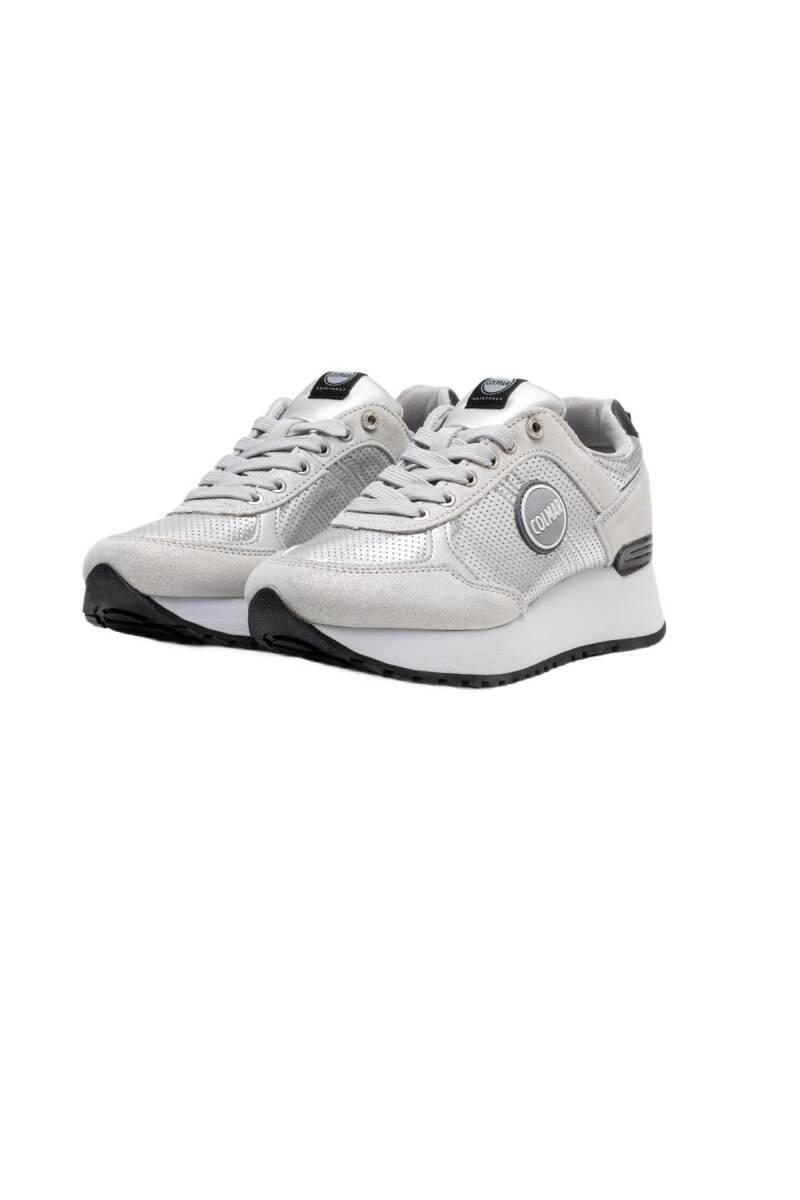 Colmar Travis Punk High Outsole Kadın Sneakers Gri - 4