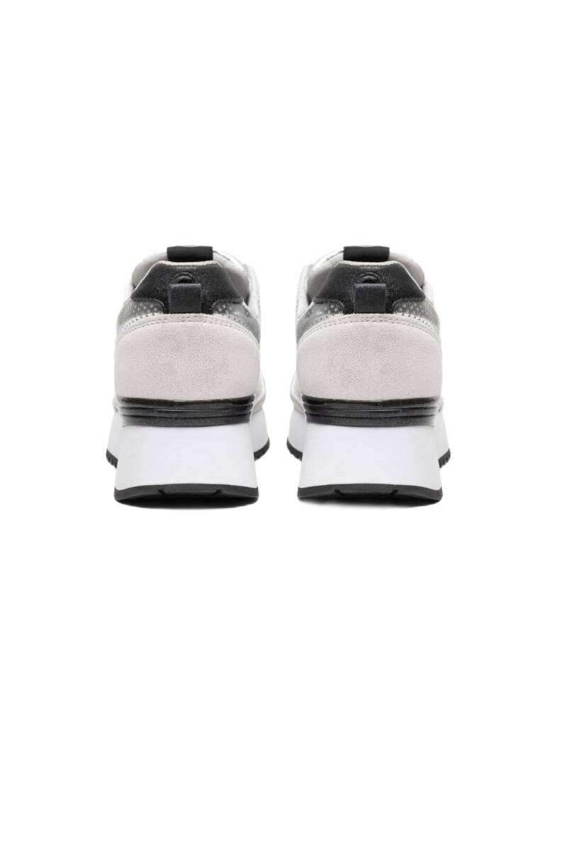 Colmar Travis Punk High Outsole Kadın Sneakers Gri - 5