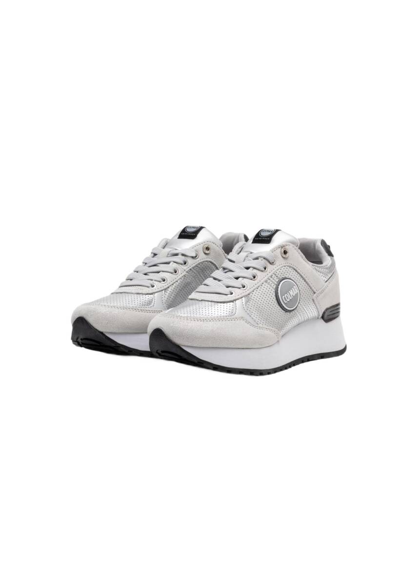 Colmar Travis Punk High Outsole Kadın Sneakers Gri - 9