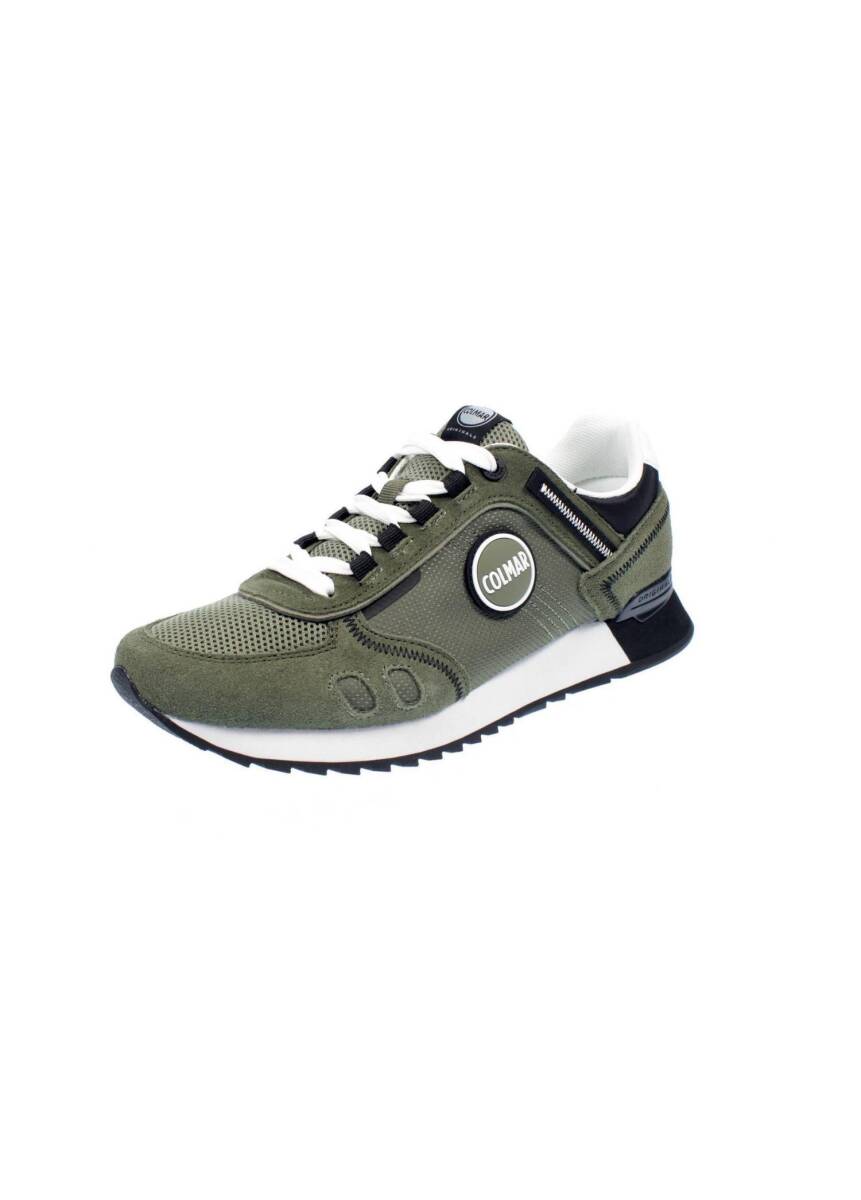 Colmar Travis Sport Bold Military Erkek Ayakkabı Haki - 4