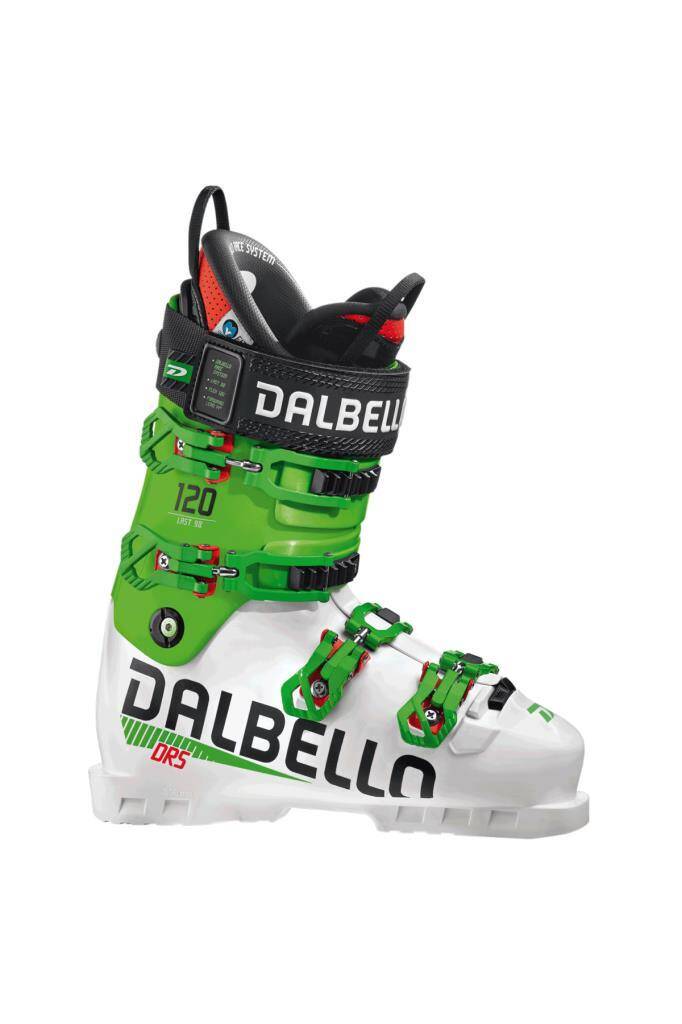 Dalbello DRS 120 Unisex Yarış Kayak Ayakkabısı Beyaz / Yeşil - 1
