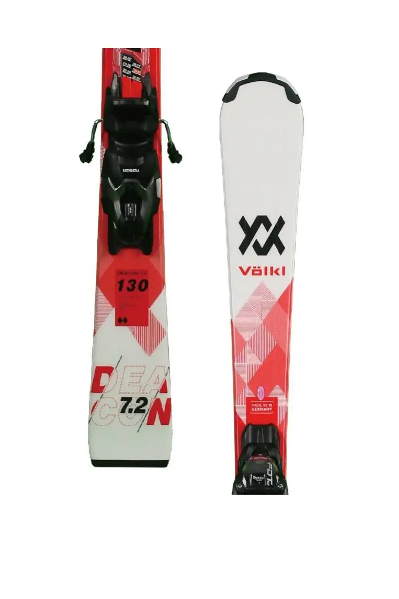 Deacon 7.2 Kırmızı w/Fdt Plate Kayak + Fdt TP 10 80MM (w/o ) Plate Bağlama 144 CM - 2