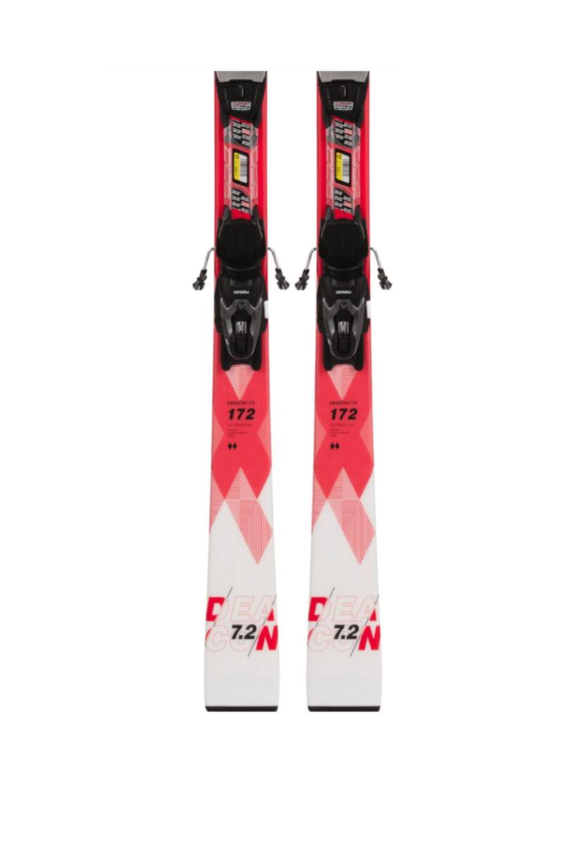 Deacon 7.2 Kırmızı w/Fdt Plate Kayak + Fdt TP 10 80MM (w/o ) Plate Bağlama 151 CM - 2