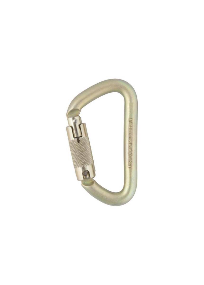 DMM 12 mm Steel Offset D Screwgat Karabina - 2