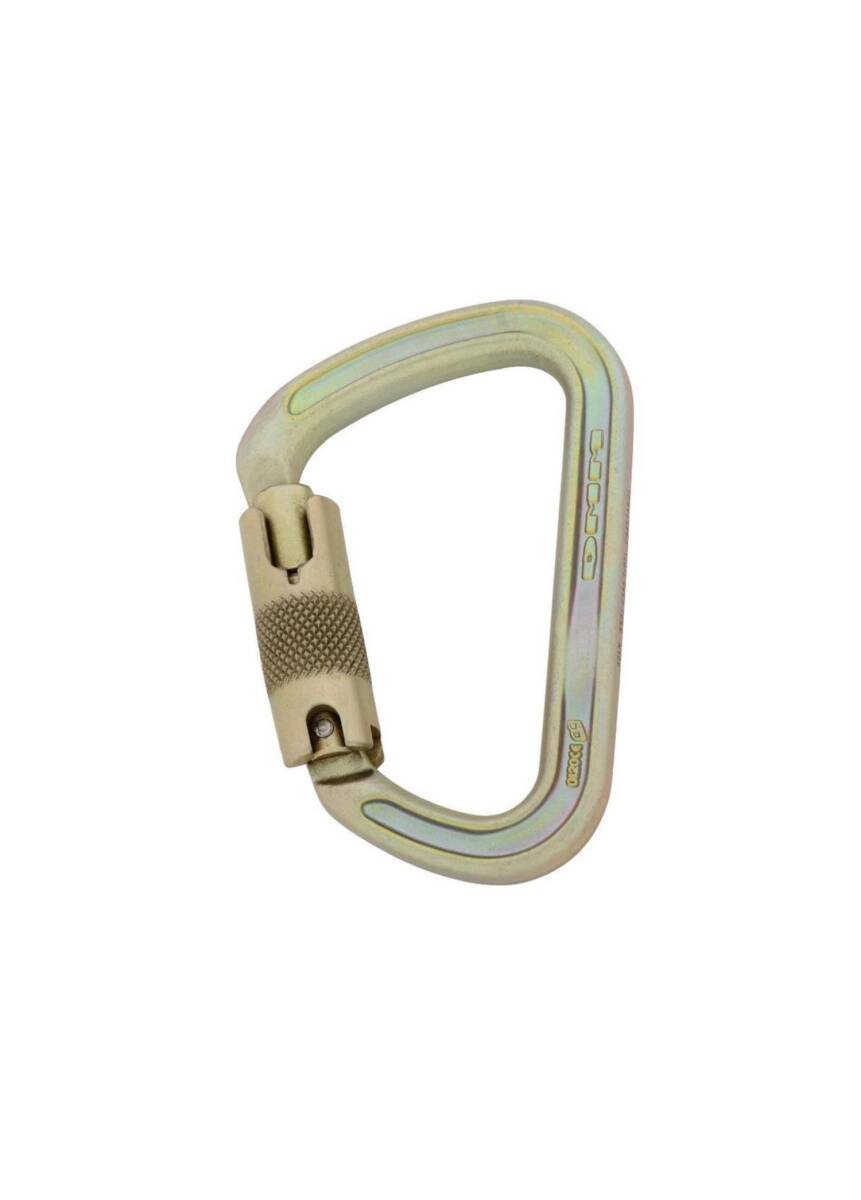 DMM I-Beam Steel Klettersteig Locksafe Karabina - 2