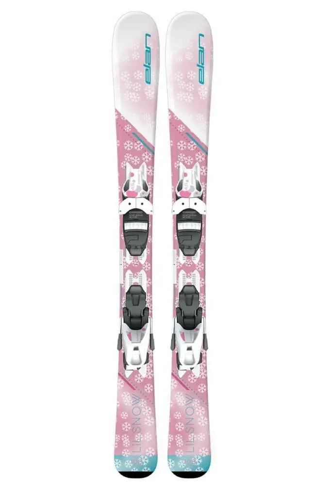 Elan Lil Snow QS Çocuk Kayak + EL 4.5 Bağlama - 1