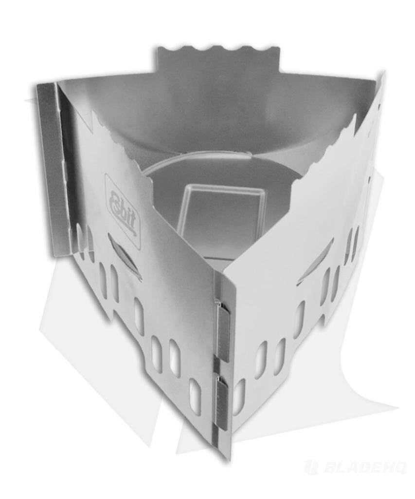 ESBIT - Stainless Steel Solid Fuel Stove Çelik Rüzgarlık - 1
