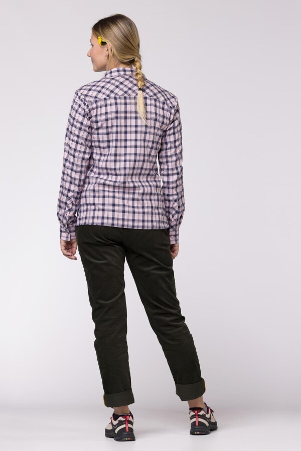 Fanes Flannel 5PL Kadın Gömlek Renkli - SALEWA (1)