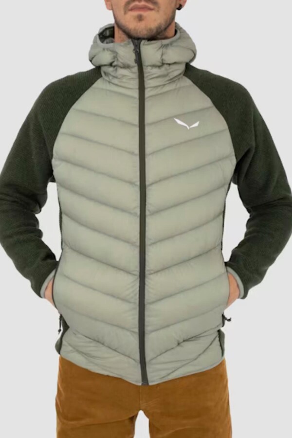 Fanes Sarner Rdsdwn Hyb Erkek Ceket Mont Siyah/Gri - SALEWA (1)