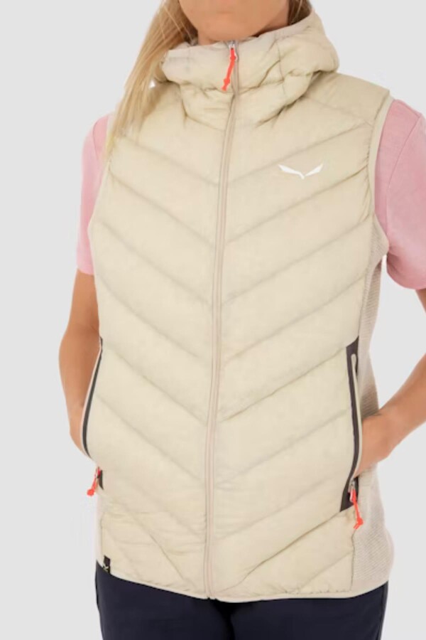 Fanes Sarner Rdsdwn Hyb Kadın Yelek Krem - SALEWA (1)