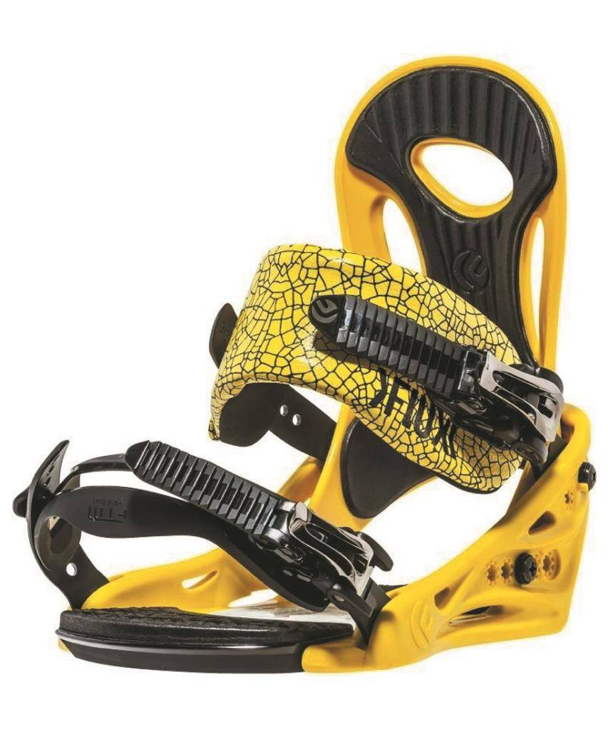 Flux PR Mat Yellow Snowboard Bağlaması - 3